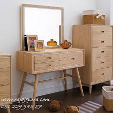Gambar meja rias minimalis kayu jati. Meja Rias Jati Minimalis Terbaru Harga Murah Rajajepara Com