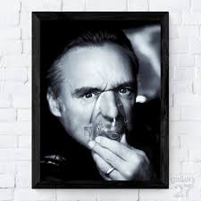Dennis Hopper as Frank Booth, Blue Velvet 1991, Movie Legend, Iconic Actor,  Canvas, Metal, Framed, Ready to Hang, Premium Fine Art Print