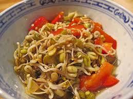 Mungosprossen Salat Rezept Rezeptideen Lebensmittel Essen Und Salat