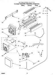 Make certain you turn the refrigerator off before you disconnect and reconnect the cord running to the ice cube maker. Wiring Diagram Whirlpool Side Side Refrigerator 85 Nissan Truck Fuse Box 7ways Yenpancane Jeanjaures37 Fr