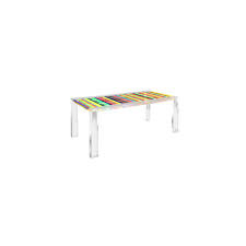 Our collection of white dining tables and black dining tables make for an artful arrangement. 8 Dining Table In Plexiglass Baiadera Cast Acrylic Furnishings