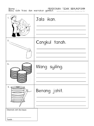 _warnakan gambar di bawah dengan cantik. 37 Pekerjaan Tidak Beruniform Bm Bi Docx