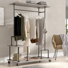 With the help of the hooks, you can easily hang your. Diy Clothes Racks That Show Off Your Stylish Wardrobe Ohmeohmy Blog