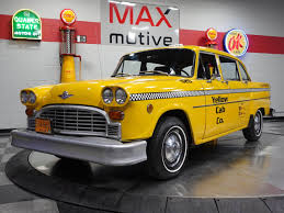 Image result for Federal Yellow 1956 Checker Taxi