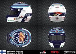 Max verstappen's girlfriend steals the show after monaco gp win. 3d Racing Helmets Valtteri Bottas Helmet 2016 Singapore Download