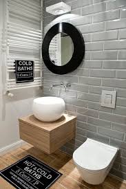 Des Wc Design Gris Bois Blanc Deco Decoration Industriel Http Www M Habitat Fr Par Pi Salle De Bains Chics Salle De Bain Grise Idee Salle De Bain