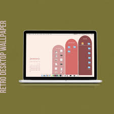 The best quality and size only with us! 2021 Retro Desktop Wallpaper Organizer Desktop Calendar Etsy
