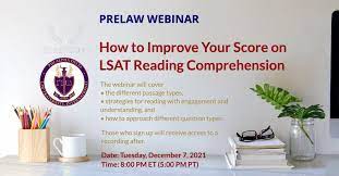 Free Lsat Webinar: How To Improve Your Score On Lsat Reading Comprehension  - Jd Advising