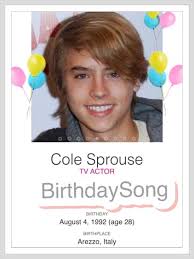 Happy Birthday Cole Sprouse🎂 Best known for starring in the Disney Channel  sitcom The Suite Life of Zack & Cody alongside his twin brother Dylan  Sprouse. The brothers then went