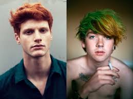 O que não falta é opção de como deixar o cabelo masculino colorido. Cabelo Cacheado Masculino Colorido Online
