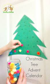 How To Make The Best Simple Christmas Tree Advent Calendar Christmas Tree Advent Calendar Advent Calendars For Kids Preschool Christmas
