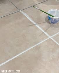 These include tile cleaning for kitchen floor tile and bathroom tile, tile repair, and steam cleaning tile. Grout Paint It Really Works Sawdust Girl