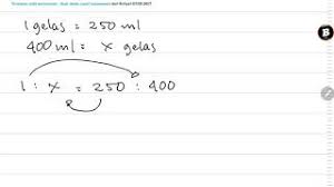 1 ml = 1 cc atau cm cubic. 400 Ml Air Sama Dengan Berapa Gelas Youtube