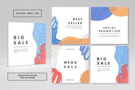 Download Abstract Trendy Square Cover Design Graphic By Abworks Creative Fabrica SVG Cut Files