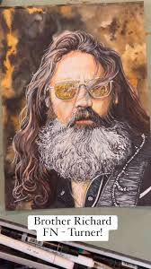 New art! Brother Richard Turner.