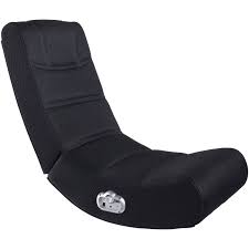 extreme x rocker gaming chair with audio black mesh classic black rocker
