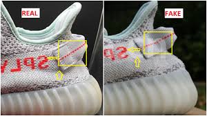 Looking at the yeezy fake vs real boost 350 v2 green stripe image above, you can easily notice how the counterfeit yeezys have their bubbles looking way too rigid than the bubbles met on the legit yeezys. Fake Adidas Yeezy 350 V2 Blue Tint 2 0 Spotted Quick Ways To Identify Them Arch Usa