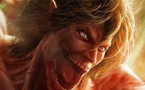 His titan form had several similarities with eren 's, including their long dark hair, elongated ears, sunken eyes, and a muscular physique. Hd Wallpaper Anime Attack On Titan Eren Yeager Shingeki No Kyojin Wallpaper Flare