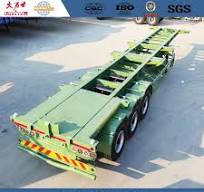 Factory price 40ft Skeleton Trailer for sale,40ft Skeleton ...