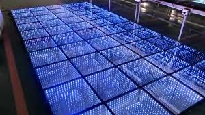 3d Infinity Led Dance Floor Stage Lighting Dmx Dance Floor Youtube