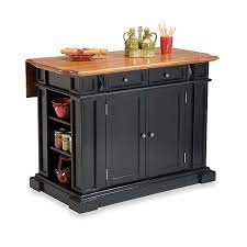 Kitchen islands kitchen islands, often the hub of the kitchen, add precious counter space and some kitchen islands are stationary for a secure workspace, while some islands come with casters. Home Styles Kitchen Island With Distressed Oak Top Bed Bath Beyond
