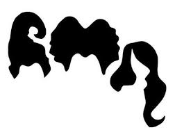 Sanderson Sisters Vinyl Decal Disney Hocus Pocus Halloween Sticker Hocus Pocus Witches Salem Witch Witch Car Decal Cricut Halloween Cricut Projects Vinyl Halloween Vinyl