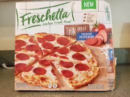 Shop for california pizza kitchen signature uncured pepperoni frozen pizza with crispy thin crust at fred meyer. Freschetta Thin Crust Premium Pepperoni Pizza 17 96 Oz Fred Meyer