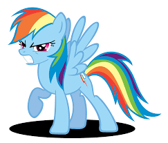 Rainbow Dash Getting Angry Rainbow Dash My Little Pony Friendship Rainbow