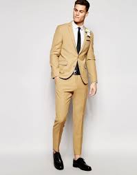 Buy prada men's gray suit. Asos Wool Wedding Slim Suit Pants In Camel In Brown For Men Lyst