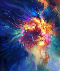 Galaxy Lion Me Digital 2020 Art Digital Book Art Spiritual Art