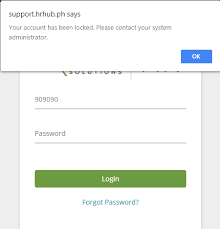 Need to reset your password? Account Has Been Locked But There Is No Option To Unlock The Account Sprout Solutions