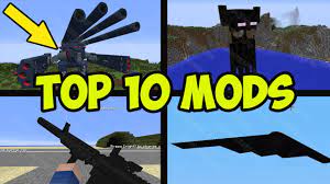 There are a lot of cool pocket edition mods out there. Top 10 Minecraft Mods Weapons And War Mods 2021 Youtube