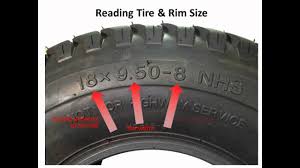 lawnmower tires how to read the numbers on the sidewall of a lawn mower tires