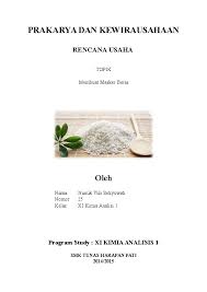 Check spelling or type a new query. Doc Proposal Wirausaha Nunuk Setiyowati Academia Edu