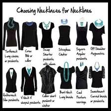 Good To Know Choosing Necklaces For Shirt Neckline Necklace For Neckline Fashion My Style