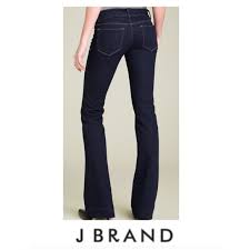 J Brand Ink Wash Mid Rise Bootcut Jeans