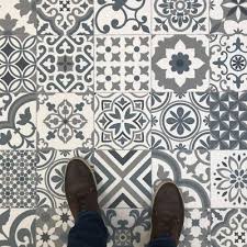 Portuguese Azulejos Tile Effect Cushioned Sheet Vinyl Flooring Blue Grey Lino Ebay In 2020 Tile Effect Vinyl Flooring Vinyl Flooring Vinyl Flooring Bathroom