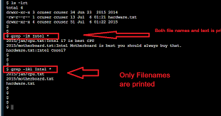 The grep command is handy when searching through large log. Java67 How To Find Files With Matching String In Linux Grep L Command Example