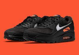 Maxes 90 running shoes camo green orange cool grey bright violet infrared white black lahar escape. Nike Air Max 90 Black Dj6881 001 Release Info Sneakernews Com
