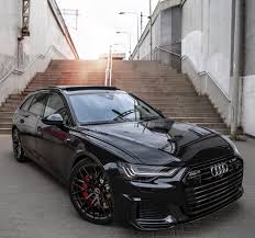 More Of The Gorgeous All Black New A6 Avant C8 With The R8 Wheels Are You A Fan Just Imagine This As A Wider And Even Meaner Rs6 Car Audi A6