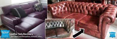 Leather sofa repair or restoration costs. Leather Sofa Recovery Affordable Leather Reupholstery