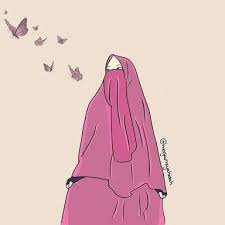 Medsos aplikasi bbm menyajikan fitur display picture bernama display picture yang bisa kamu pasang buat eksistensi pemilik akun. I Love Hijab Hfz Gambar Kartun Animasi