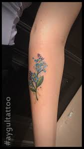 Buy 'forget me knots' by relayer51 as a throw pillow. 25 Lovely Forget Me Not Flower Tattoo Designs Entertainmentmesh Get Free Tattoo Design Ideas