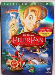 Disney Peter Pan Platinum Edition 2 Dvd Set 2007 Original Sealed Disney Dvd Peter Pan Dvd Peter Pan