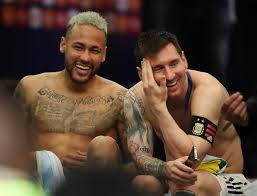 Born 5 february 1992), known as neymar. Messi Consoles Neymar After Copa America Win