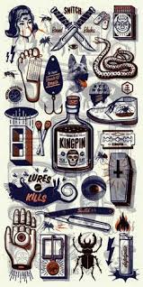 Alcohol Old School Tattoo Buscar Con Google Art Illustration Drawings