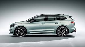Enyaq iv interjerā dominē elegance un skaidras formas. Der Neue Skoda Enyaq Iv Hulpert Gruppe