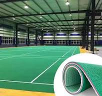 Laikeman Wholesale PVC Outdoor Sports Flooring for Badminton Court Easy  Maintenance Waterproof and Fireproof Durable Floor Mat
