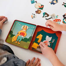 Animal Band On The Go Magnetic Play Set By Petitcollage Mini Nation Animal Activities For Kids Petit Collage Animals For Kids