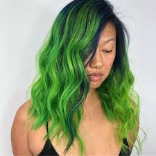 A white conditioner or gel shampoo, or aloe vera gel will be a good medium to spread the color. Vibrant Green Coloring Conditioner Overtone Haircare Green Hair Colors Beautiful Hair Dye Dark Green Hair